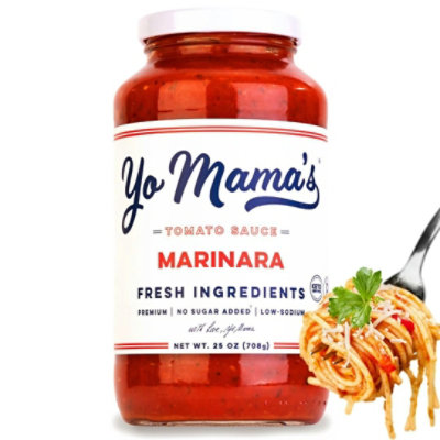 Keto Marinara Pasta and Pizza Sauce by Yo Mama's Foods - (Pack of 1) - Image 1