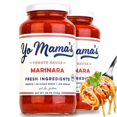 Keto Marinara Pasta and Pizza Sauce by Yo Mama's Foods - (Pack of 2) - Image 1