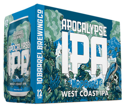 10 Barrel Apocalypse Ipa In Cans - 12-12 Fl. Oz. - Image 1