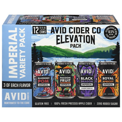 Avid Cider Imperial Mixed 12 Pack In Cans - 12-12 Fl. Oz. - Image 1