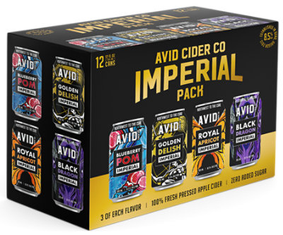 Avid Cider Imperial Mixed 12 Pack In Cans - 12-12 Fl. Oz. - Image 1