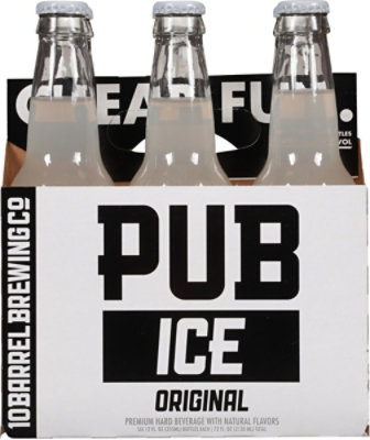 10 Barrel Pub Ice Original In Bottles - 6-12 Fl. Oz. - Image 6