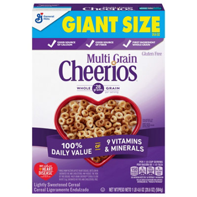 Multi Grain Cheerios Breakfast Cereal - 20.6 Oz - Image 3