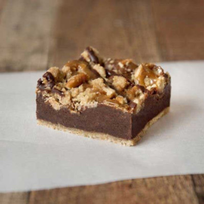 The Original Cakerie 24 Cut Salted Caramel Pretzel Brownie - 141 Ounce (Pack of 2) - Image 1