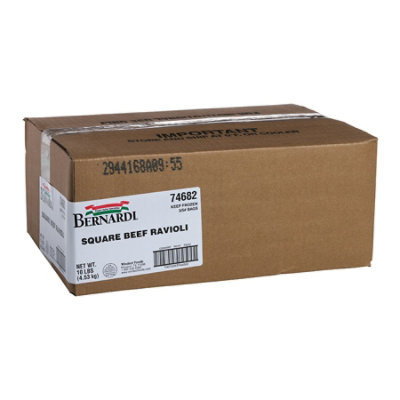 Windsor Bernardi Beef Square Ravioli - 5 Pound (Pack of 2) - Image 4