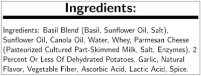 Rana Meal Solutions Basil Pesto Sauce - 30 Ounce (Pack of 4) - Image 3
