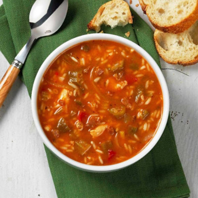 Soup Supreme Chicken Gumbo Soup - 4 Pound (Pack of 4) - Image 1