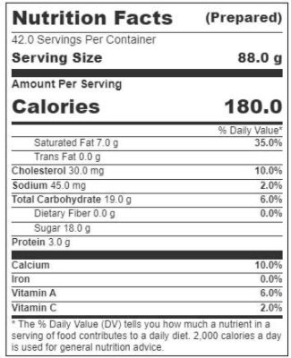 Villa Dolce Stracciatella Italian Chocolate Chip Gelato - 5 Liter - Image 2