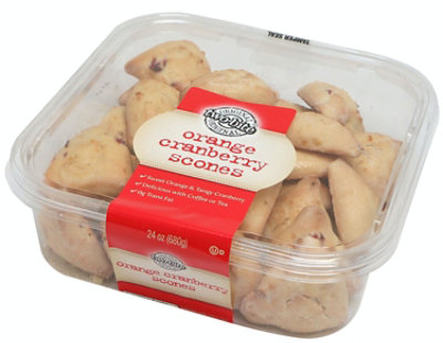 Two Bite Orange Cranberry Scones - 24 Ounce (Pack of 6) - Image 1