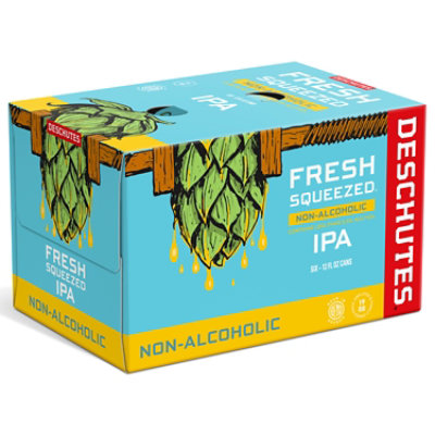 Deschutes Fresh Squeezed Ipa Non-alcoholic Beer In Cans - 6-12 Fl. Oz. - Image 3