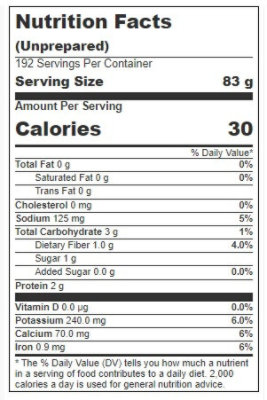 Simplot Leaf Spinach - 3 lb. package (Pack of 12) - Image 2