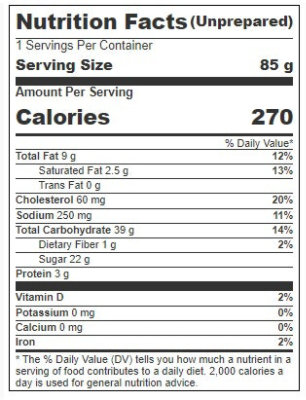 Udis Gluten Free Blueberry Muffin - 3 Ounce (Pack of 36) - Image 2