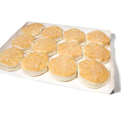 Bridgford Foods Old South Buttermilk Biscuit - 4 Ounce (Pack of 60) - Image 1