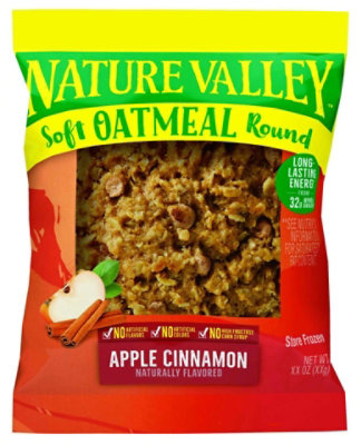 Nature Valley Round Soft Oatmeal - Apple Cinnamon - 72 Packs Total (2.32 oz Per Pack) - Image 1
