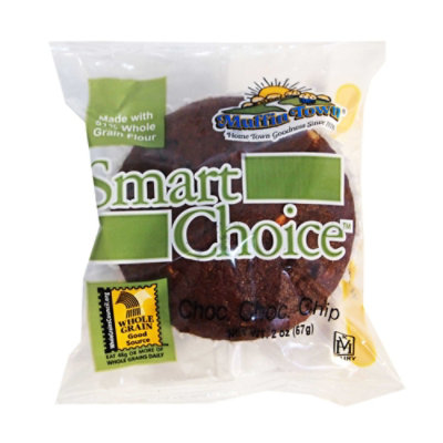 Smart Choice Whole Grain Choc Choc Chip Muffins - 2 Ounce (Pack of 96) - Image 1