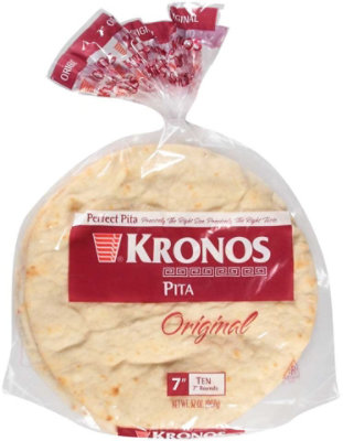 Kronos Frozen Perfect Pita - 7 inch (Pack of 120) - Image 1