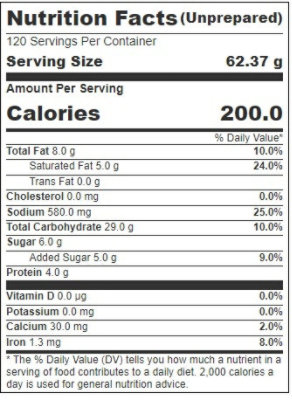 Pillsbury Cornbread Biscuit Dough - 2.2 Ounce (Pack of 120) - Image 2