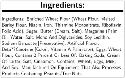Best Maid Snickerdoodle Cookie Dough - 1.5 Ounce (Pack of 200) - Image 3