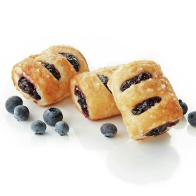 General Mills Pillsbury Blueberry-Sugared Puff Pastry Dough - Strudel Bites - 0.8 Ounce (Pack of 320) - Image 1