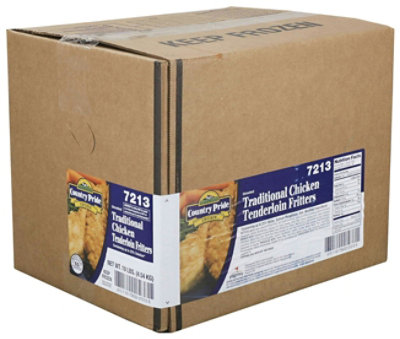 Country Pride Large Traditional Chicken Breast Tenderloin Fritter - 5 Pound (Pack of 2) - Image 4