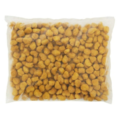 Brakebush Whole Grain Popcorn Shaped Chicken Breast - 10 Pound - Image 1