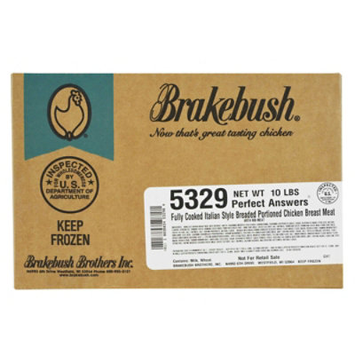 Perfect Answers Italian Breaded Portioned Chicken Breast Fillet - 4.1 Ounce - Image 4