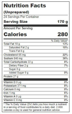 Tender Licious Original Breaded Chicken Breast Fillet - 6 Ounce - Image 2