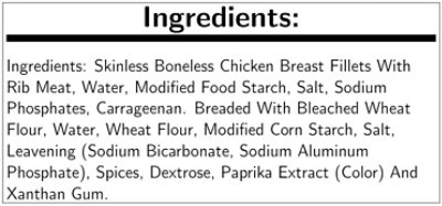 Tender Licious Original Breaded Chicken Breast Fillet - 6 Ounce - Image 3