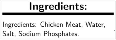 Pierce Chicken Fully Cooked Diced Proportion Natural Chicken Meat - 10 Pound - Image 2