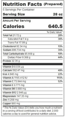 Golden Gourmet Complete Solutions Meal - Lunch/Dinner - 5 Packs Total - Image 2