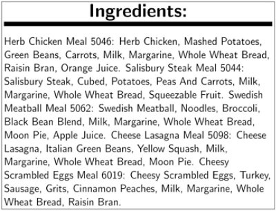 Golden Gourmet Complete Solutions Meal - Lunch/Dinner - 5 Packs Total - Image 3