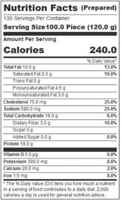 Gold Kist Whole Grain Breaded Popcorn Shaped Dark Chicken Patty - 5 Pound (Pack of 6) - Image 2