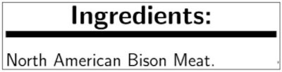 Broadleaf 2:1 Round Bison Patty - 8 Ounce (Pack of 20) - Image 3