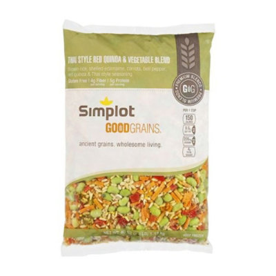 Simplot Good Grains Thai Quinoa and Vegetable Blend - 2.5 Pound (Pack of 6) - Image 1
