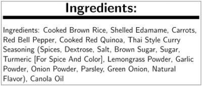 Simplot Good Grains Thai Quinoa and Vegetable Blend - 2.5 Pound (Pack of 6) - Image 3