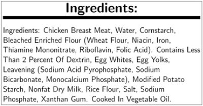 Innovasian Cuisine Tempura Battered Chicken Breast - 12 Pound - Image 3