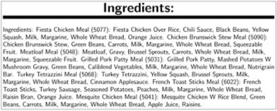 Golden Gourmet Lunch/Dinner Complete 7 Meal - 7 count - Image 3