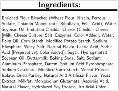 General Mills Pillsbury Unbaked Garlic Cheddar Biscuit Dough - 1.2 Ounce (Pack of 210) - Image 3