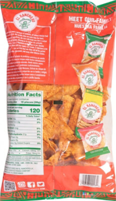 El Ranchero Chili Lime Authentic Mexican Tortilla Chips - 12 Oz - Image 5