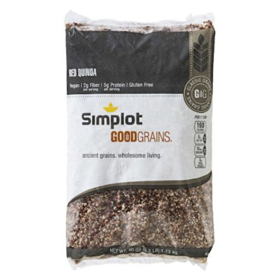 Simplot Good Grains Red Quinoa - 2.5 Pound (Pack of 6) - Image 1