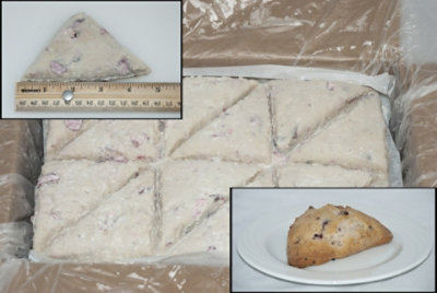Pillsburry Freezer to Oven Cranberry Orange Scone - 3.75 ounce each (Pack of 96) - Image 4