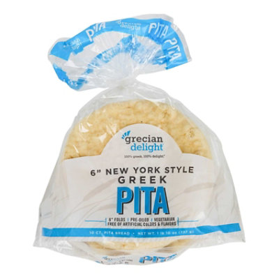 Grecian Delight New York Style Fold Pita Flatbread - 6 inch (Pack of 120) - Image 1