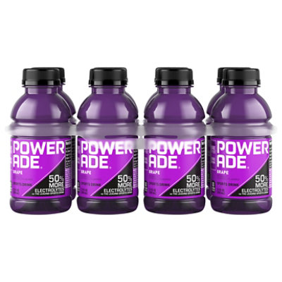 Powerade Grape Bottles - 8-12 Fl. Oz. - Image 1