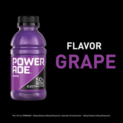 Powerade Grape Bottles - 8-12 Fl. Oz. - Image 3