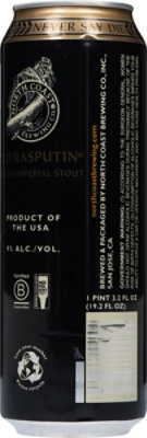 North Coast Brewing Old Rasputin Russian Imperial Stout Beer In Cans - 19.2 FZ - Image 4
