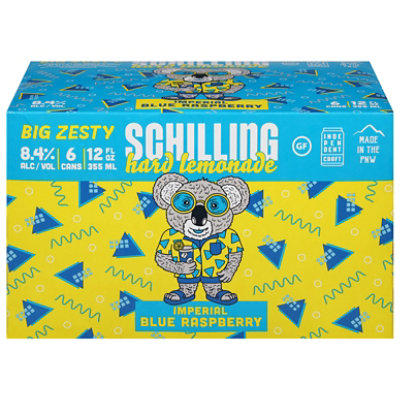 Schilling Imperial Hard Lemonade 6-12 Fl Oz In Cans - 6-12 FZ - Image 3