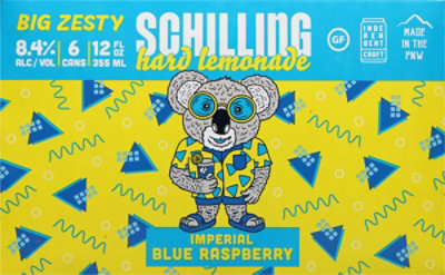 Schilling Imperial Hard Lemonade 6-12 Fl Oz In Cans - 6-12 FZ - Image 4