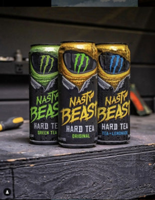 Nasty Beast Hard Tea Original 24oz In Cans - 24 FZ - Image 4