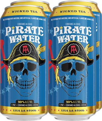Pirate Water Wicked Tea 4-16 Fl Oz In Cans - 4-16 FZ - Image 1