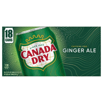 Canada Dry Ginger Ale 18-12fz - 18-12FZ - Image 3